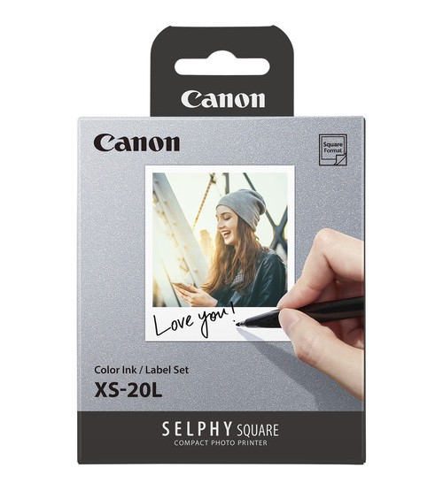 Canon Selphy Color Ink & Label XS-20L Set 